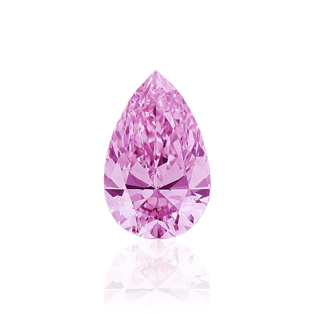 0.08ct Pink Pear Diamond from Argyle 5PP/VS1
