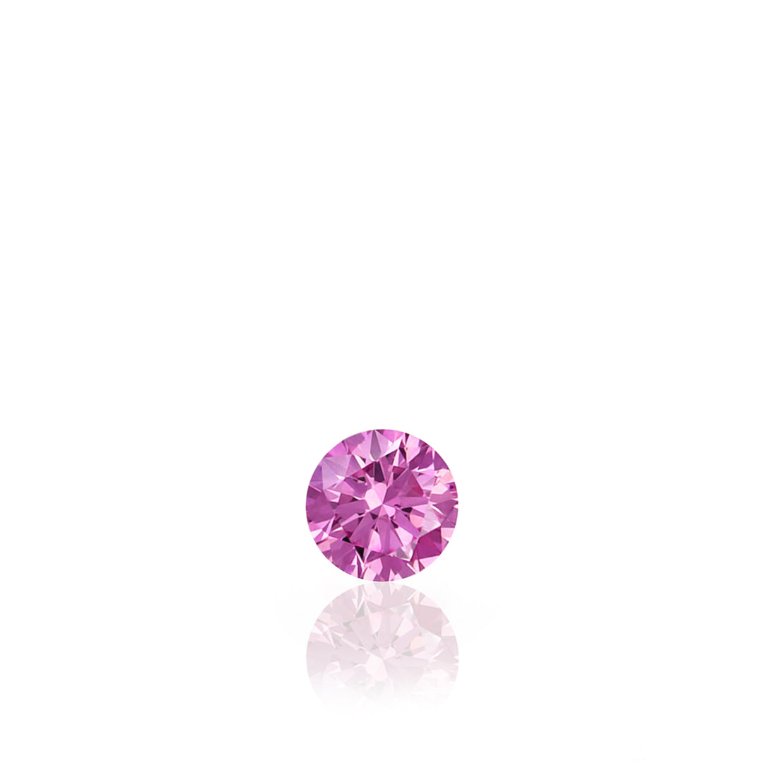 0.02ct Pink Round Brilliant Diamond from Argyle 4PP/SI1