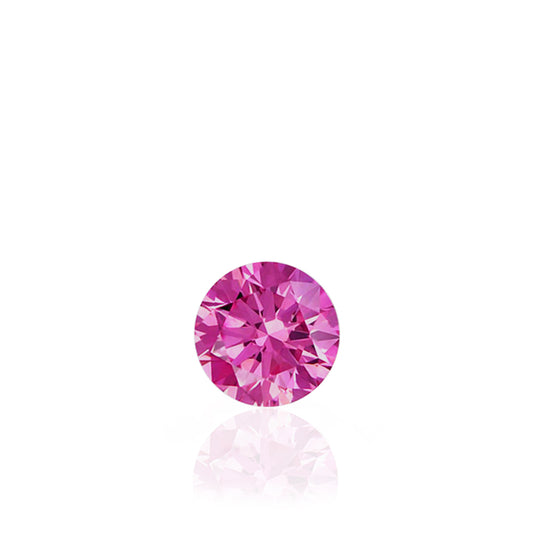 0.04ct Pink Round Brilliant Diamond from Argyle 2PP/VS2
